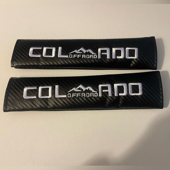 Colorado Seat Belt Covers set of 2 NWT - Picture 1 of 8